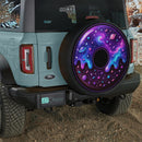 Donut Chocolate Galaxy Car Spare Tire Cover