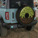 Donut Chocolate Matcha Car Spare Tire Cover