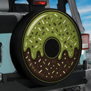 Donut Chocolate Matcha Car Spare Tire Cover