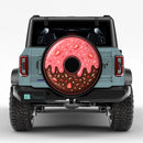 Donut Chocolate Strawberry Car Spare Tire Cover