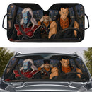 Dr Gero Android 17 Dr. Myuu Dragon Ball Car Auto Sunshades