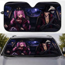 Dracule Mihawk And Perona Anime One Piece Custom Car Windshield Sunshades