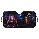Dracule Mihawk And Perona Anime One Piece Custom Car Windshield Sunshades