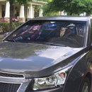 Dracule Mihawk And Perona Anime One Piece Custom Car Windshield Sunshades