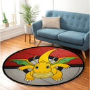 Dragonite Pokemon Ball Round Rug