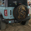 Dragon Viking Symbol Car Spare Tire Cover