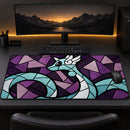 Pokemon Dragonair Stained Glass Desk Mat