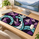 Pokemon Dragonair Stained Glass Desk Mat