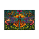 Dragonfly Stained Glass Jigsaw Puzzle