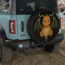 Dragonite Pokemon Zipper Jeep Car Spare Tire Cover