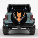 Charizard Pokemon Unzipped Jeep Car Spare Tire Cover