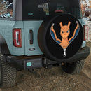 Charizard Pokemon Unzipped Jeep Car Spare Tire Cover