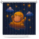 Dreamy Swing Psyduck Pokemon Shower Curtain