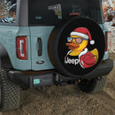 US Duck Christmas Funny Jeep Car Spare Tire Cover