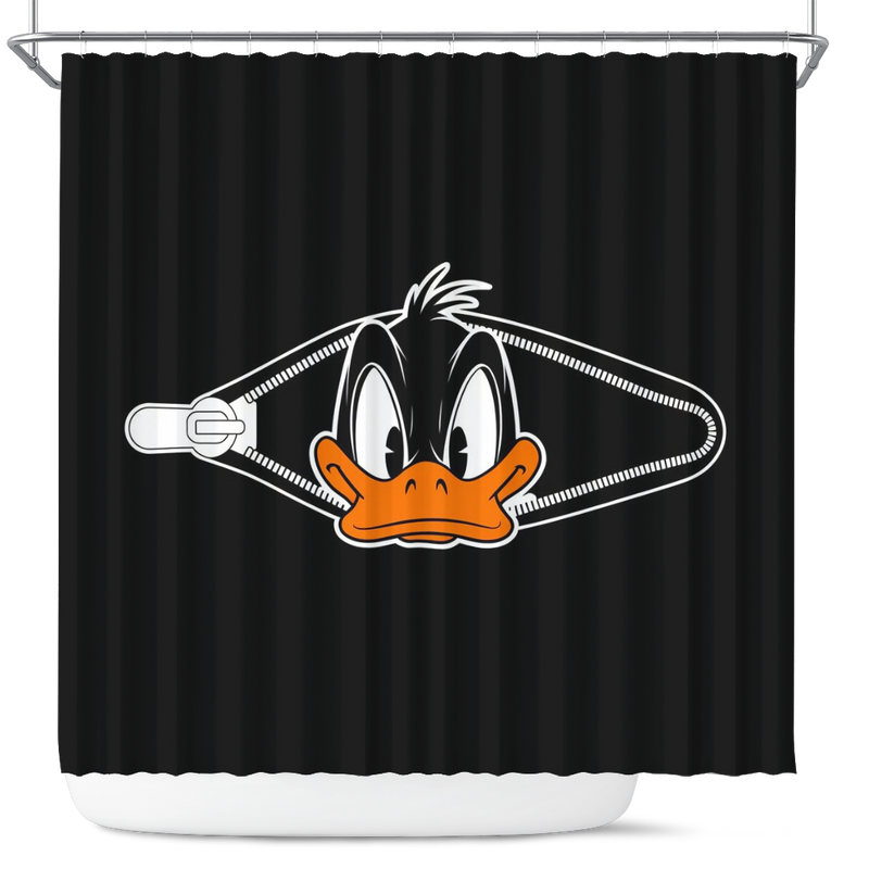 Duck Zipper Shower Curtain