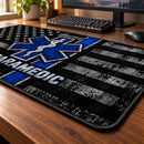 EMS Paramedic American Flag Desk Mat