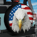 Eagle US Flag Jeep Car Spare Tire Cover