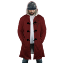 Edward Elric Full Metal Alchemist Hooded Fleece Cloak Coat