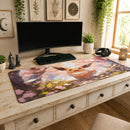 Eevee Cherry Blossom Pokemon Cute Desk Mat