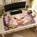 Eevee Cherry Blossom Pokemon Cute Desk Mat