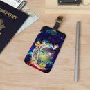 Eevee Evolution Pokemon Family 1 Love You To The Moon Galaxy Luggage Tag