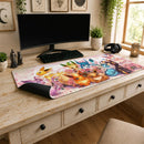 Eevee Evolutions Pokemon Watercolor Desk Mat