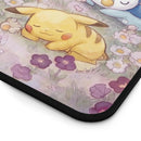 Eevee Mimikyu Piplup Pokemon Floral Desk Mat