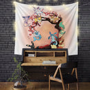 Eevee Pokemon Evolution Cherry Blossom Tapestry