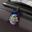 Eeyore Winnie The Pooh Love You To The Moon Galaxy Luggage Tag