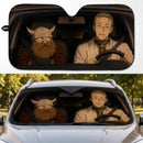 Eisen x Heiter Frieren Beyond Journey's End Custom Car Windshield Sunshades