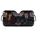 Elena Hart x Adrian Blake Spy Custom Car Windshield Sunshades