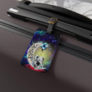 Elephant Love You To The Moon Galaxy Luggage Tag