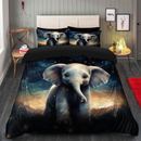 Elephant Starry Night Bedding Set