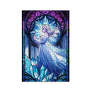Elsa In Frozen Stained Glass Jigsaw Puzzle
