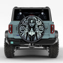 Emily Corpse Bride B&W Stained Glass Jeep Car Spare Tire Cover