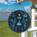 Emily Corpse Bride Stained Glass Suncatcher
