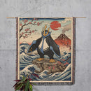Empoleon Pokemon Japan Style Woven Throw Blanket