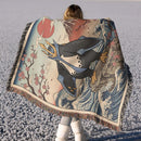 Empoleon Pokemon Japan Style Woven Throw Blanket