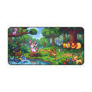 Enchanted Eevee Pokemon Forest Desk Mat
