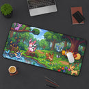 Enchanted Eevee Pokemon Forest Desk Mat