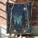 Enchanted Forest Woven Throw Blanket