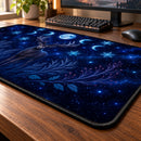 Enchanted Moon Night Deer Desk Mat