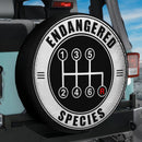 Endangered Species Car Spare Tire Cover