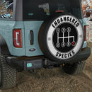 Endangered Species Car Spare Tire Cover