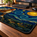 Entei Pokemon Starry Night Desk Mat