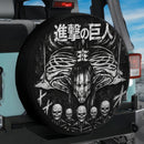 Eren Yeager Founding Titan Car Spare Tire Cover