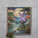 Espeon Pokemon Woven Throw Blanket
