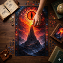 Eye of Sauron The Lord of the Rings Jigsaw Puzzle