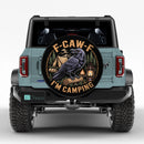 F Caw F Raven Camping Car Spare Tire Cover