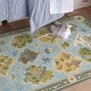 Fantasy Castle Adventure Rectangular Area Rug